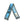 Load image into Gallery viewer, MELBOURNE I LOVE YOU SCARF- BLUE GREY