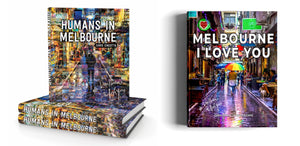 "HUMANS IN MELBOURNE" AND "MELBOURNE I LOVE YOU" BOOK COMBO