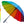 Load image into Gallery viewer, RAINBOW UMBRELLA
