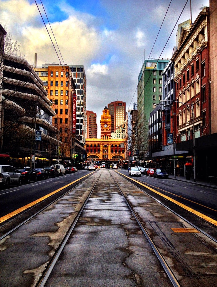Elizabeth street Print Melbourneiloveyou