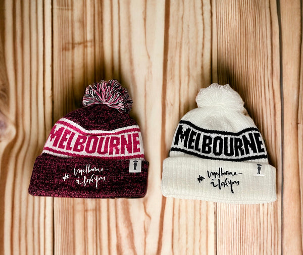 "MELBOURNE I LOVE YOU" BEANIE COMBO! PRESALE