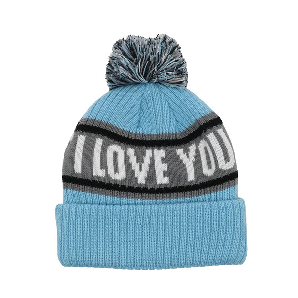MELBOURNE I LOVE YOU BEANIE - BLUE-GREY - PRESALE