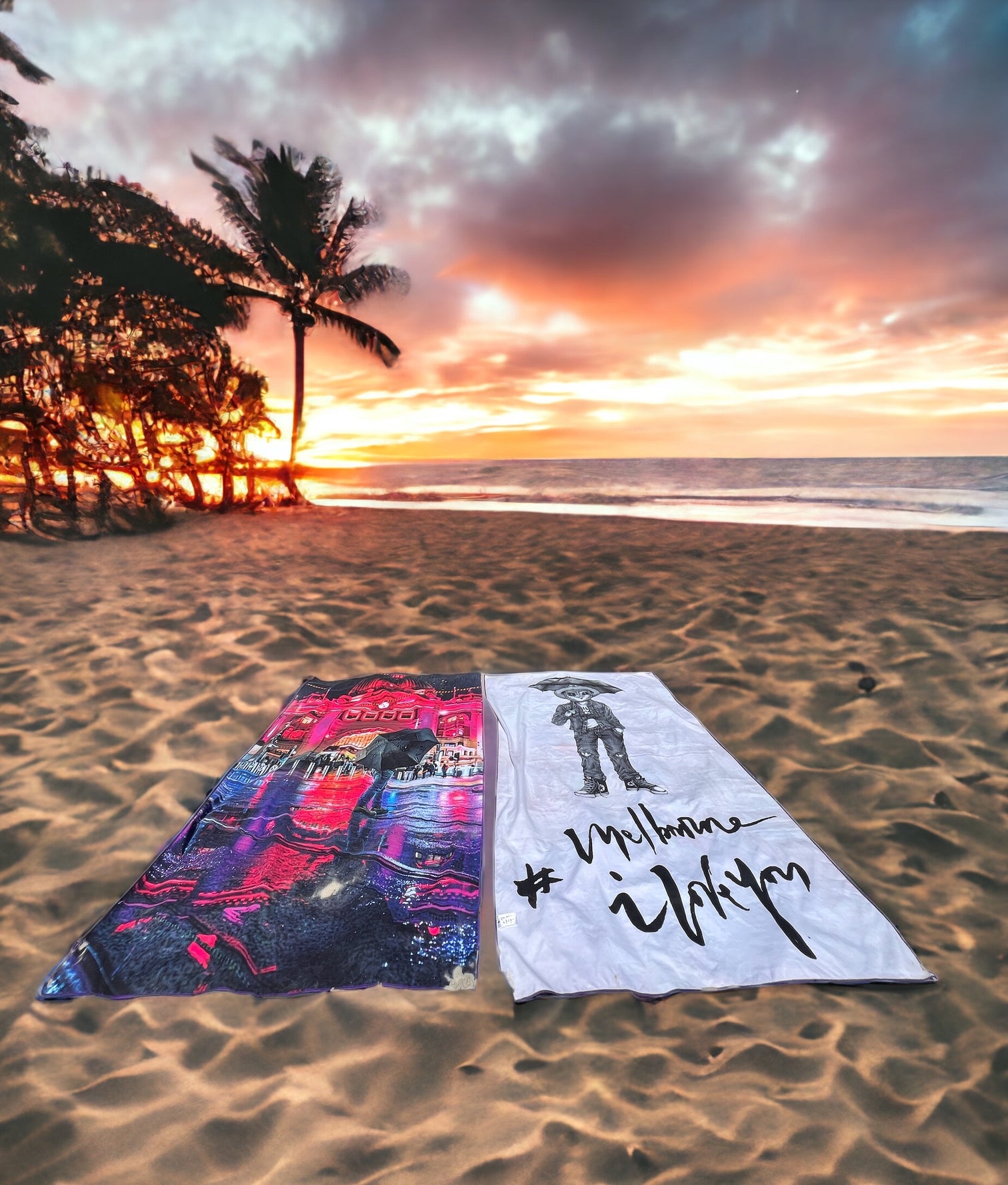BEACH TOWELS Melbourneiloveyou