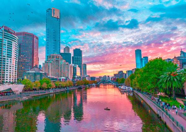 ROMANCE ON THE YARRA - 1000 PIECE JIGSAW PUZZLE - PRESALE