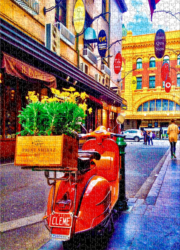 DEGRAVES STREET VESPA - 1000 PIECE PUZZLE