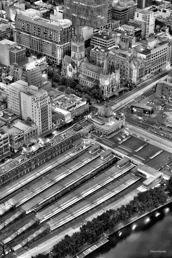 From Above - B&W - Print