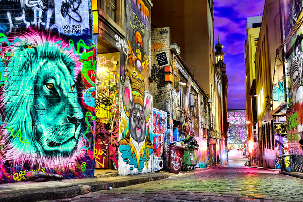 LORENZO THE LION - PRINT