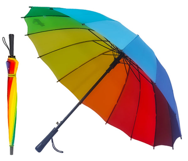 GOLF SIZE RAINBOW UMBRELLA - PRE SALE