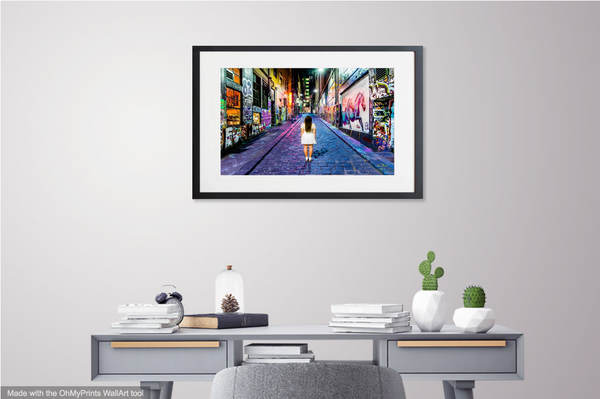 Alice in Wonderland print