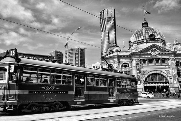 City Circle - B&W - Print