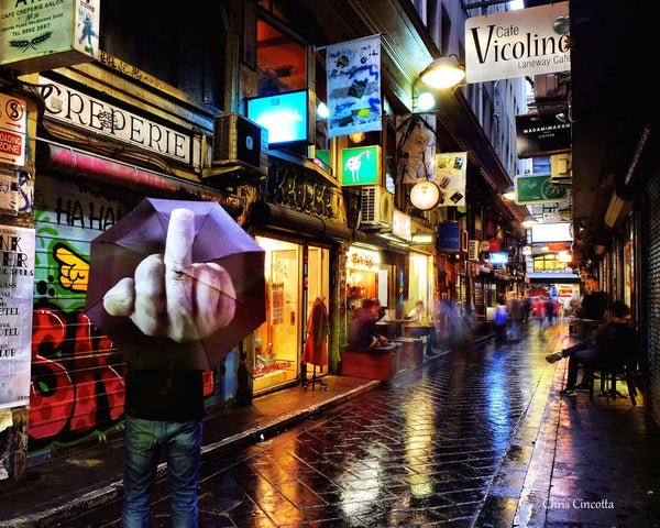 The "Up Yours" Umbrella!